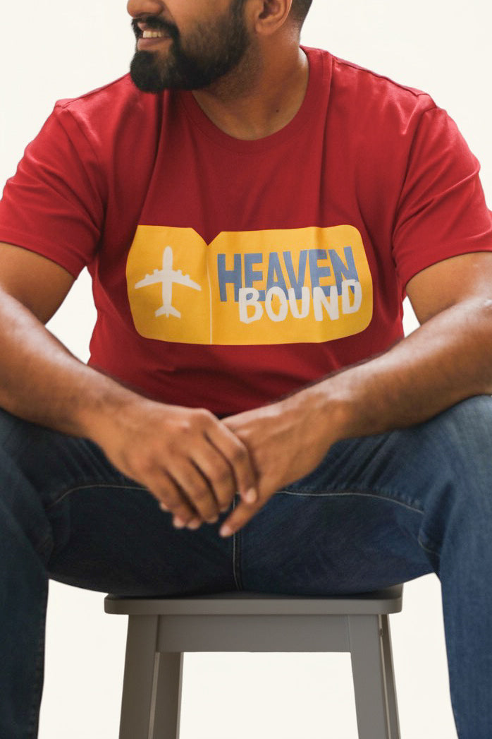 Heaven Bound – Flight Ticket Tee