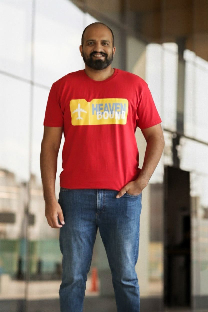Heaven Bound – Flight Ticket Tee
