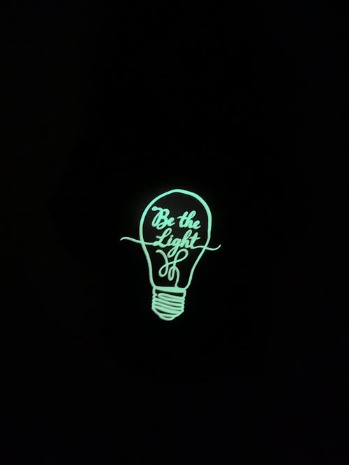 Be the Light - Glow in the Dark - Kids T-Shirt