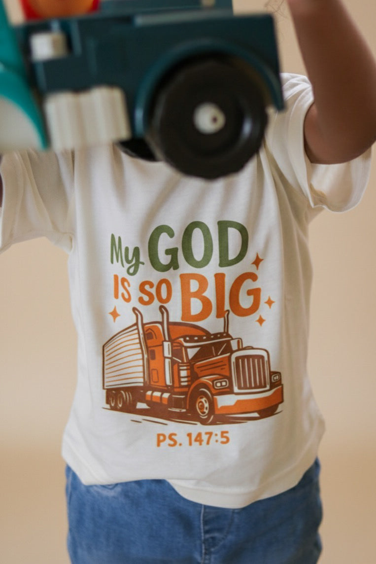 My God is So Big – Kids’ Truck Kids Tee