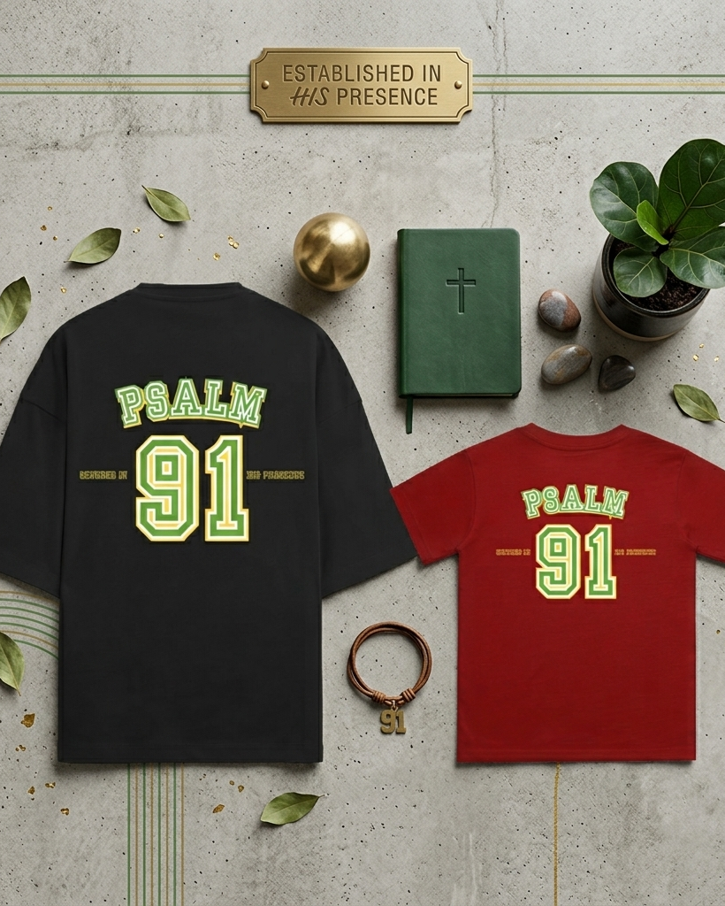 Psalm 91 Bundle (Oversized + Kids tee)