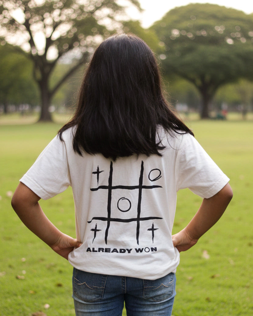 Already Won - Kids T-Shirt (Vinyl Back print)